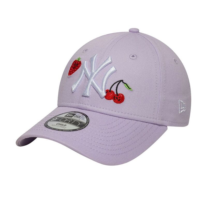 New Era Boys Icon 9Forty New York Yankees Pastel Purple Cap