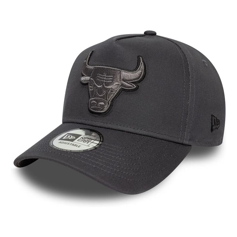 New Era Eframe 9Forty Aframe Chicago Bulls Dark Grey Cap (One Size)