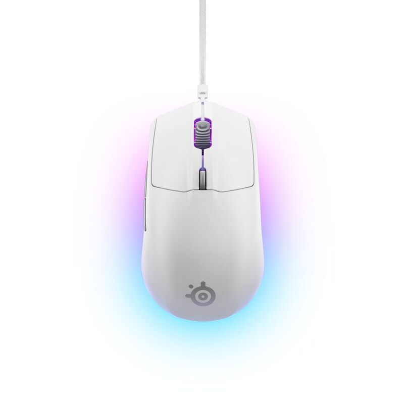 Steelseries Rival 3 Gen 2 Wired Gaming Mouse - White Steelseries Rival 3 Gen 2 Wired Gaming Mouse - White