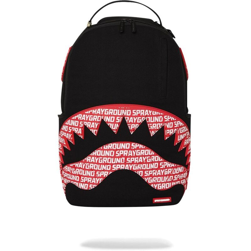 Sprayground Logo Mouth Core DLX Cotton Backpack