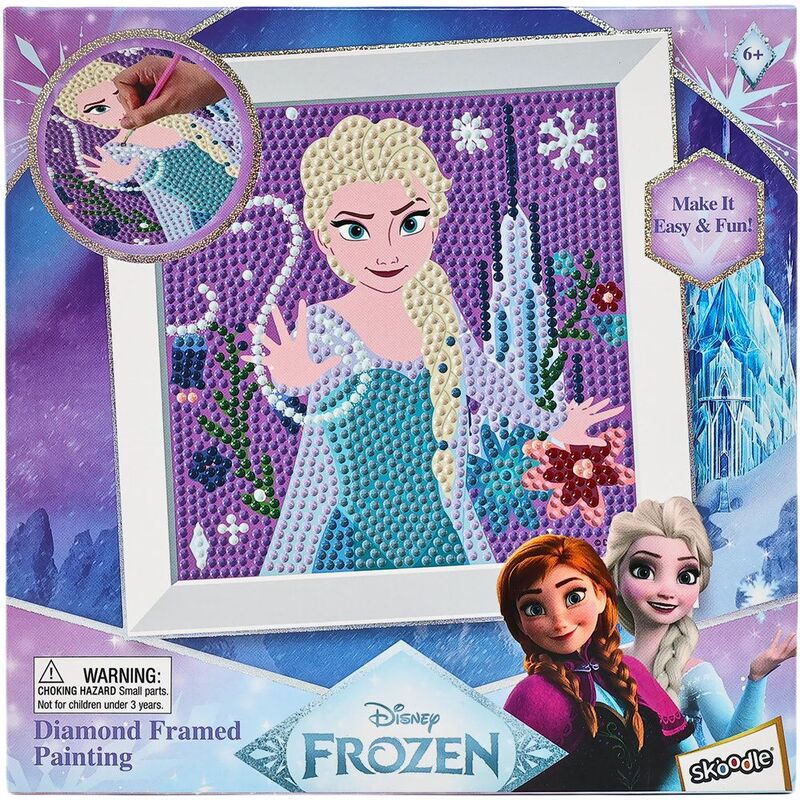 Skoodle Elsafrozen Diamond Framed Painting Kit