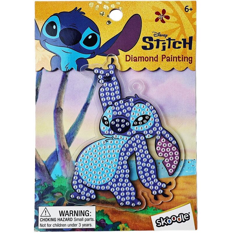 Skoodle Stitch Diamond Painting Key Chain Kit
