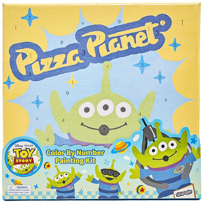 Skoodle Alien Toystory Color By Number (Canvas Painting)