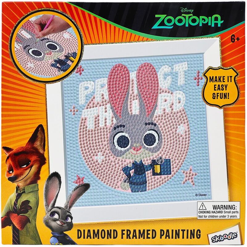 Skoodle Judy Zootopia Diamond Framed Painting Kit