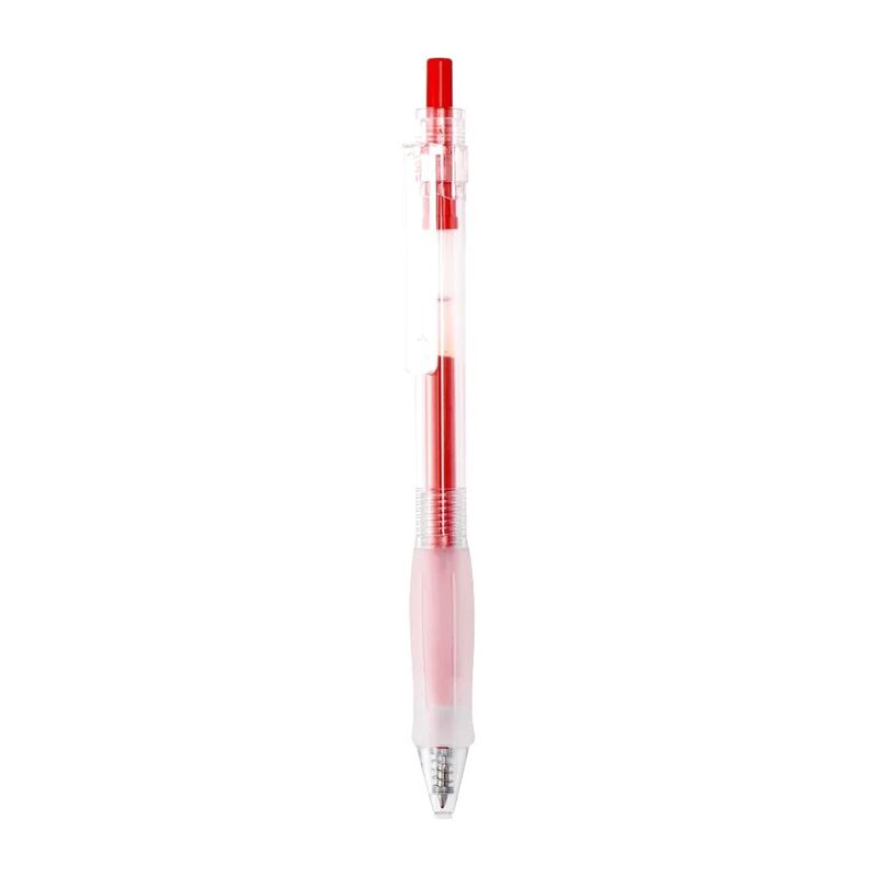 Kaco Tube Gel Red/Transparent Red Pen