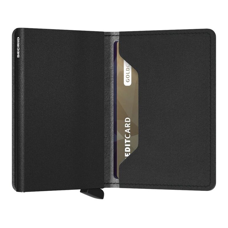 Secrid Slimwallet - Yard Microfibre - Black