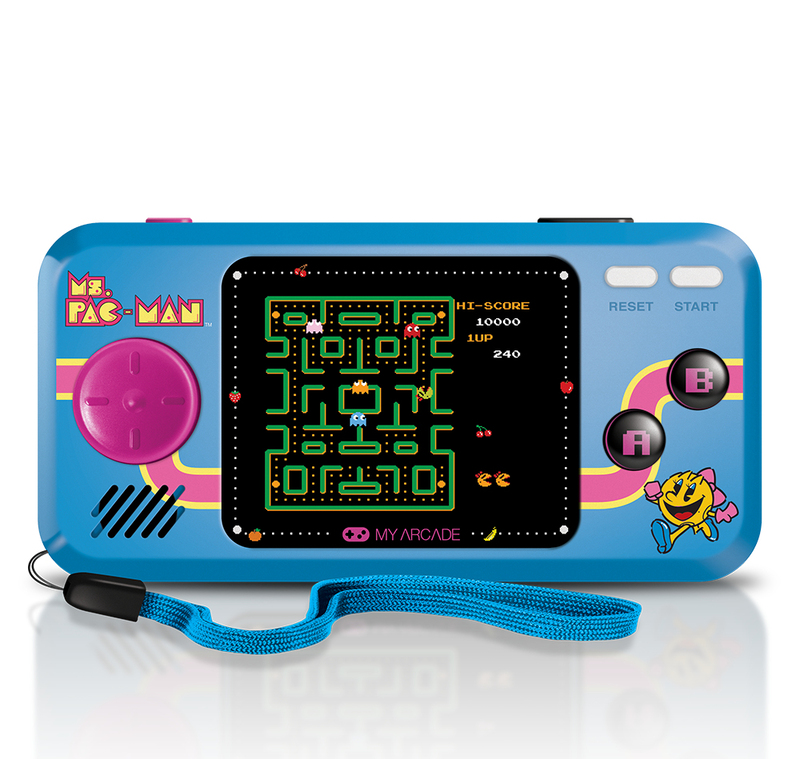 My Arcade MS. PAC-MAN Pocket Player Blue