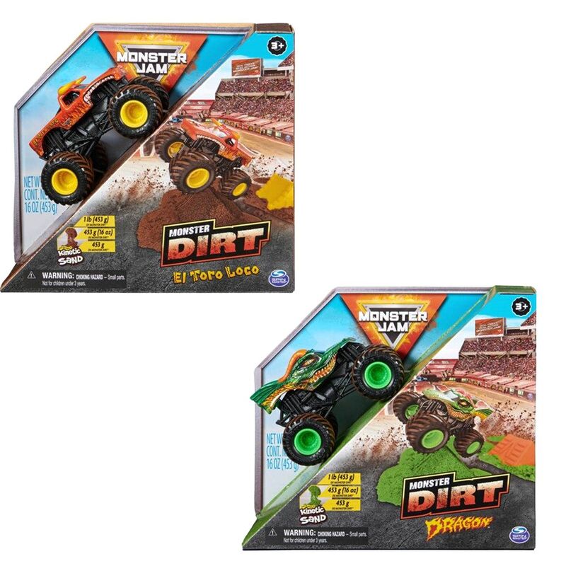 Spin Master Monster Jam 1.64 Monster Dirt Starter Set 2.0 (Assortment - Includes 1)