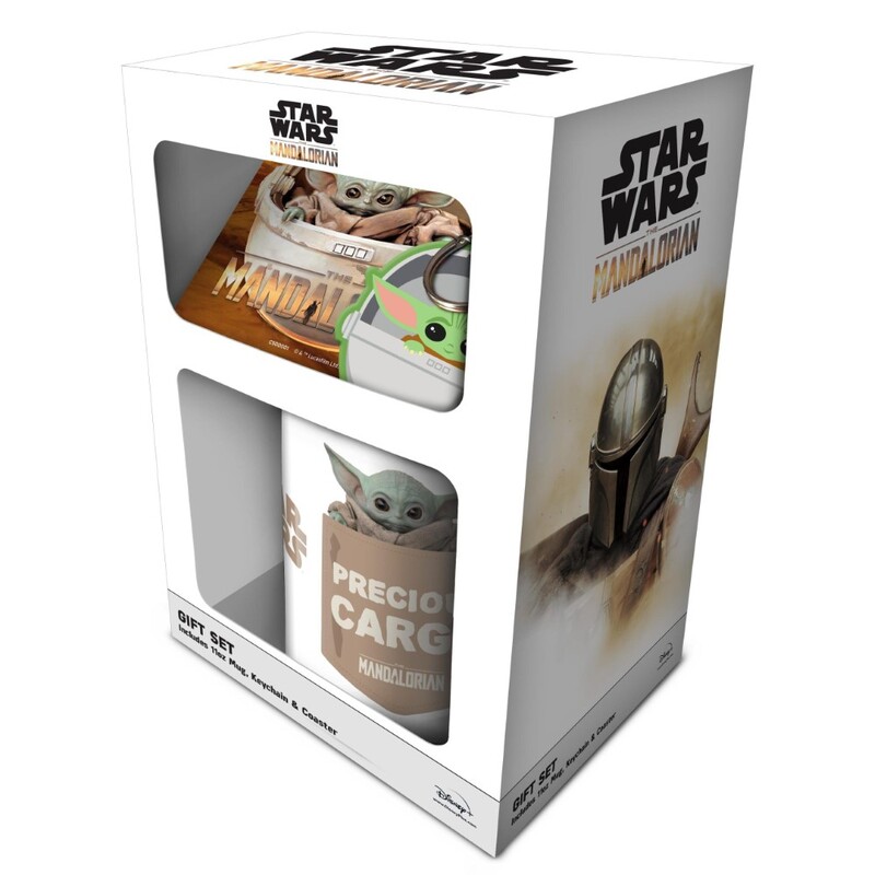 Pyramid International Star Wars: The Mandalorian The Child Mug Coaster Keychain Gift Set