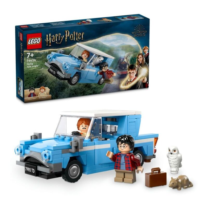 LEGO Harry Potter Flying Ford Anglia Car Toy 76424