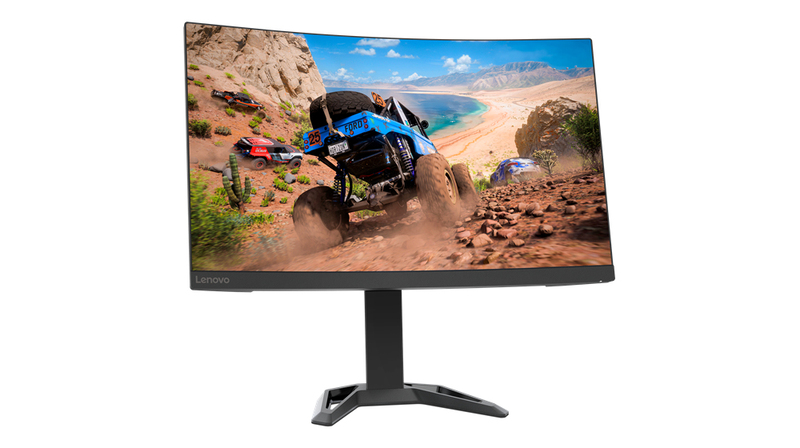 Lenovo G27C-30VA 165Hz/ 1920 X 1080/ WLED 27-Inch Curved Gaming Monitor - Black