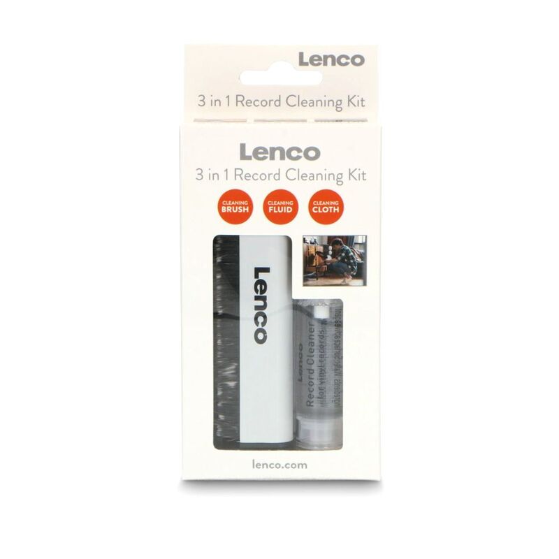 Lenco TTA-3In1 Carbon Fiber Record Cleaning Brush Kit 10ml Lenco TTA-3In1 Carbon Fiber Record Cleaning Brush Kit 10ml