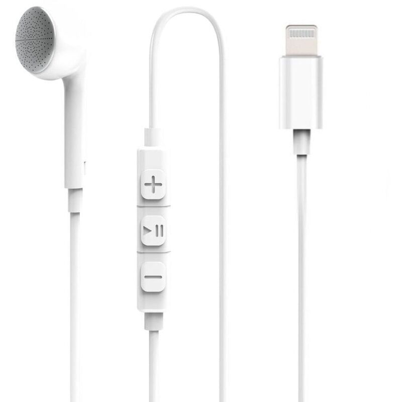 Ravpower RP-BH1004 Mono Earphone Lightning - White