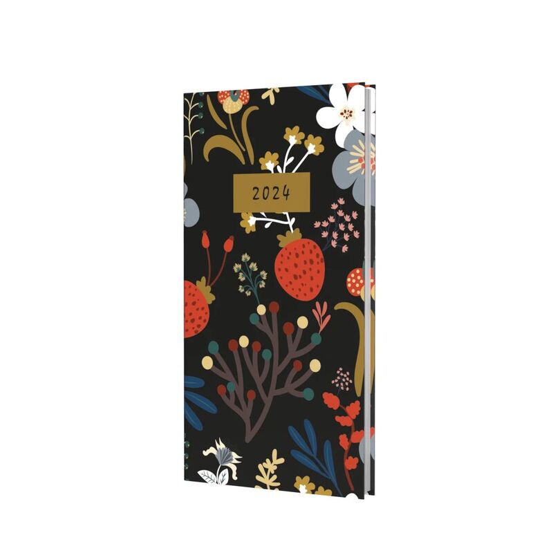 Collins Debden Enchanted Calendar Year 2024 Pocket Week-To-View Diary - Black