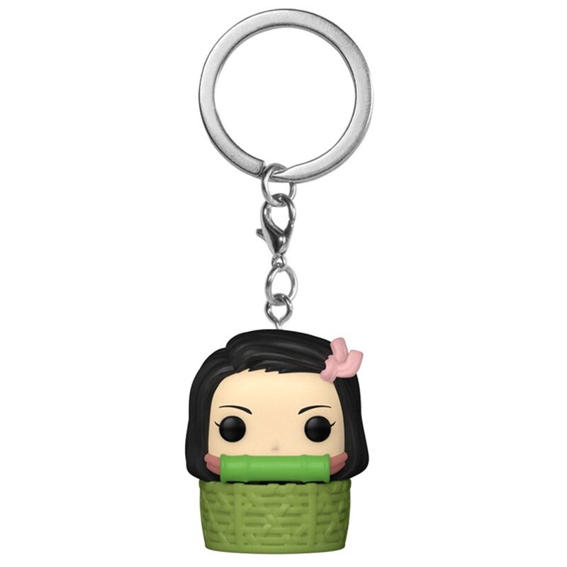 Funko Pocket Pop! Animation Demon Slayer - Nezuko In Basket 3.9-Inch Vinyl Figure Keychain