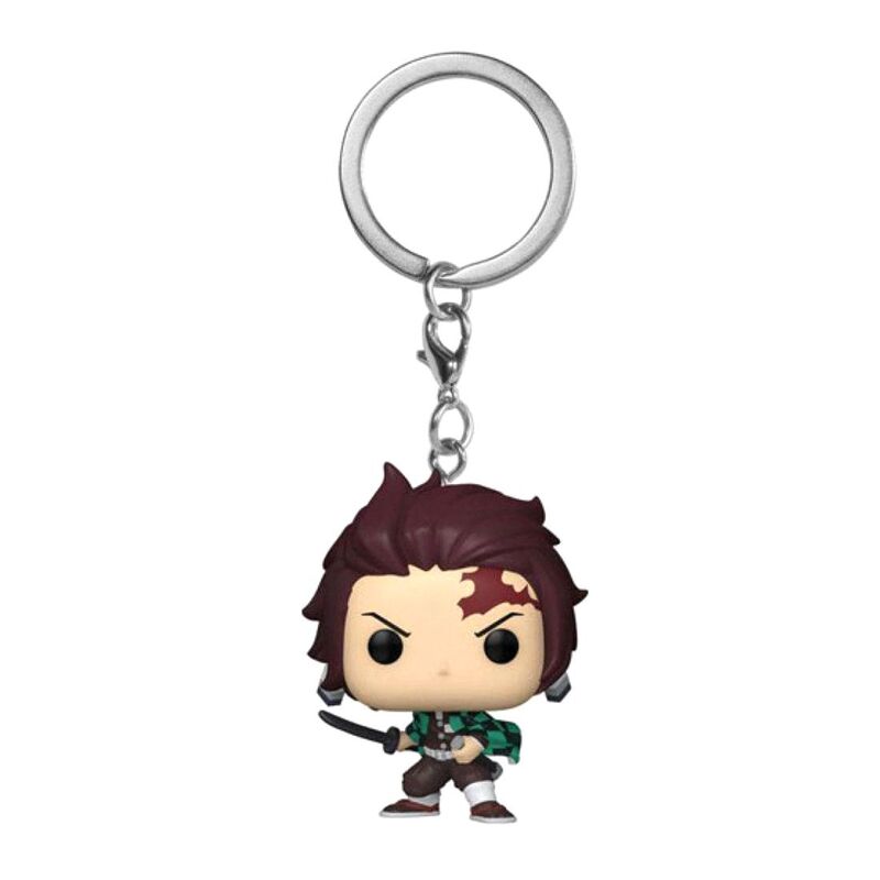 Funko Pocket Pop! Animation Demon Slayer Tanjiro 2-Inch Vinyl Figure Keychain