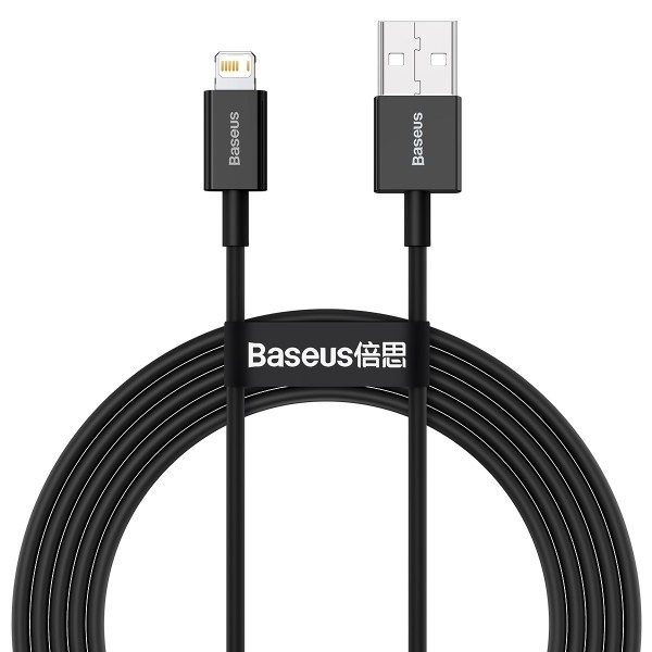 Baseus Superior Series Fast Charging Data Cable Type-C To Lightning PD 20W 1m - Black