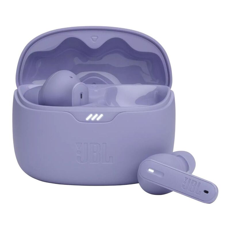 JBL Tune Beam True Wireless Noise Cancelling Earbuds - Purple