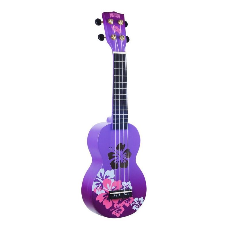 Mahalo Designer Series Soprano Ukulele - Purple with Bag