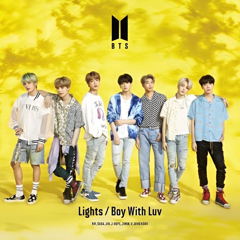 Lights Boy With Luv (Limited Edition A) (2 Discs) (CD/DVD) | BTS