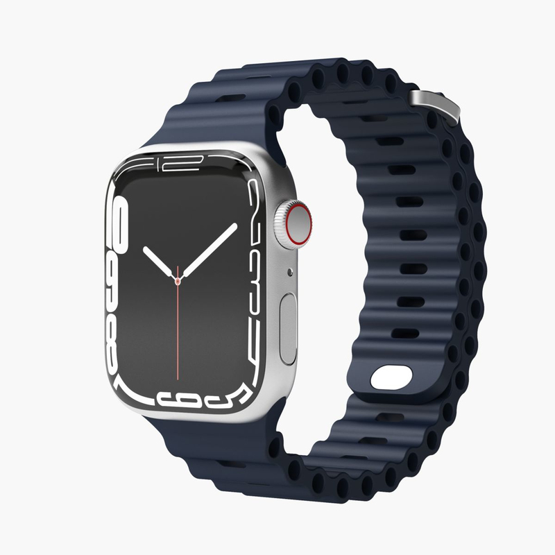 VONMAHLEN Wave Band Case 2 Band One Navy (For Apple Watch 42 mm / 44 mm / 45 mm / 49 mm)