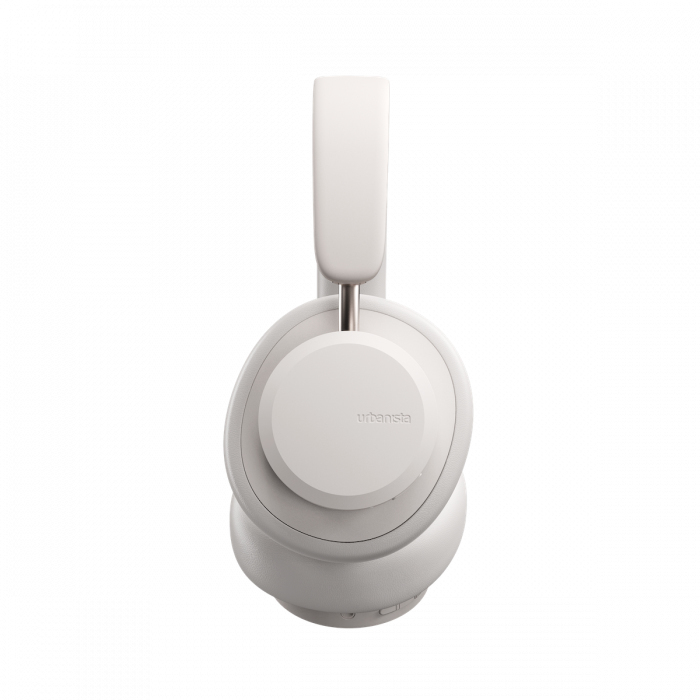 Urbanista Miami Active Noise-Cancelling Wireless On-Ear Headphones - Pearl White