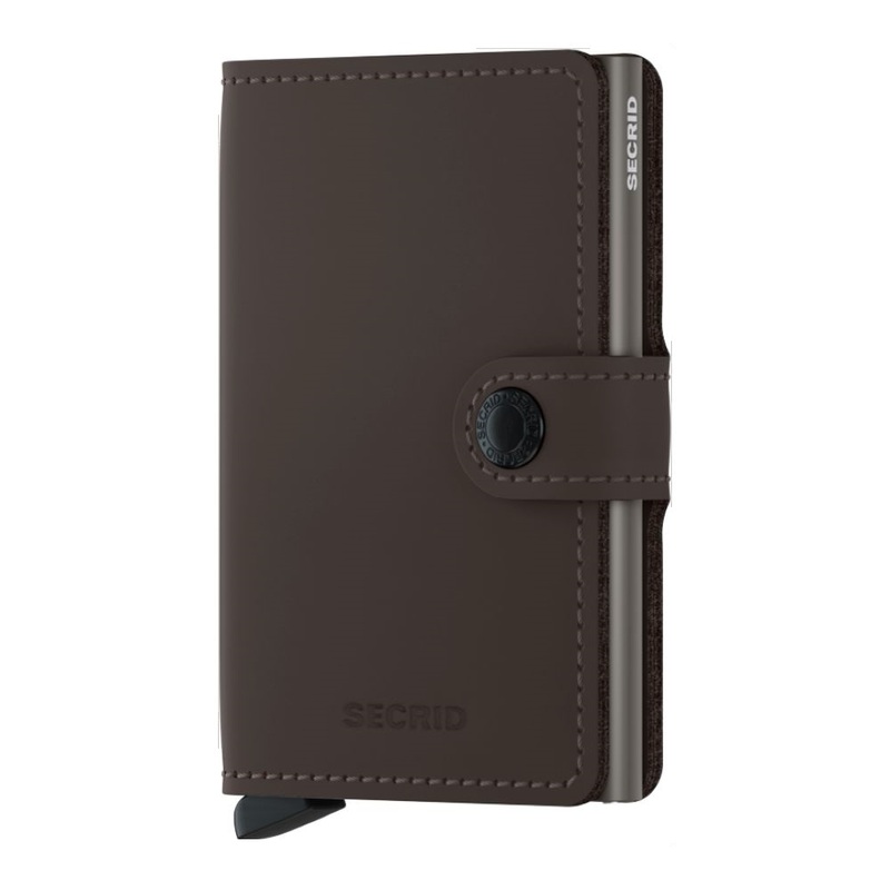 Secrid Miniwallet - Matte Leather - Truffle Secrid Miniwallet - Matte Leather - Truffle
