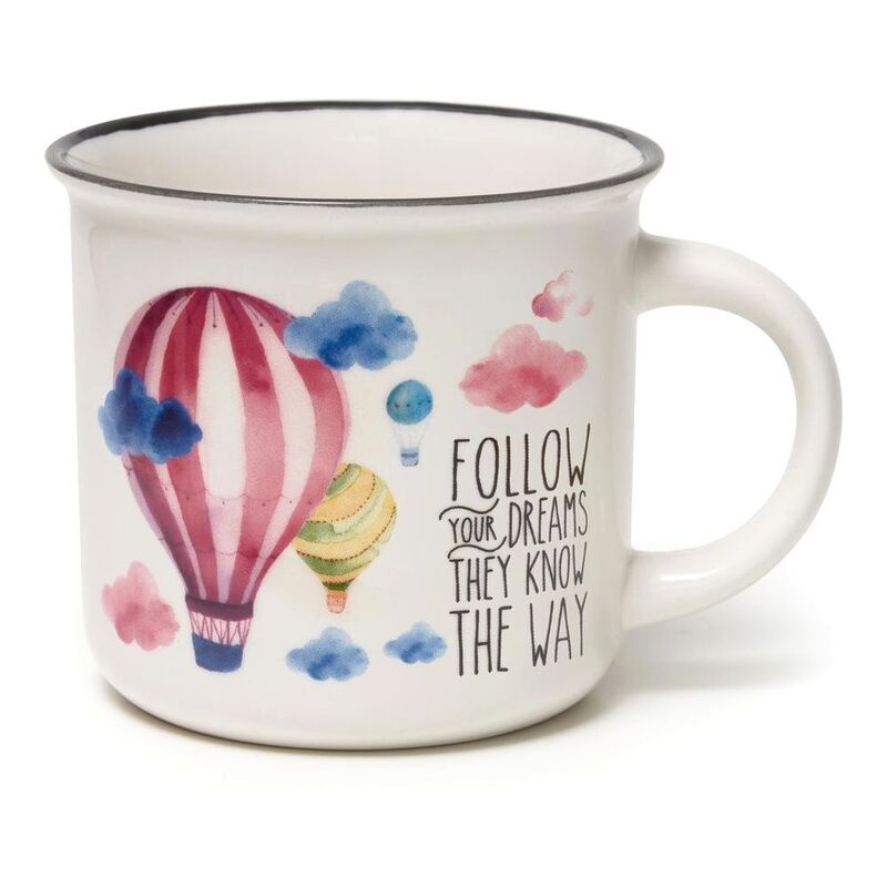 Legami Cup-Puccino Porcelain Mug 350 ml - Air Balloon