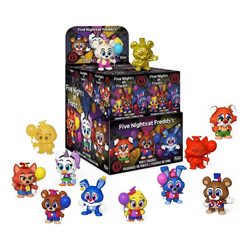 Funko Pop! Mystery Minis Games Five Nights at Freddy's 3-Inch Vinyl Figure (Assortment - Includes 1)