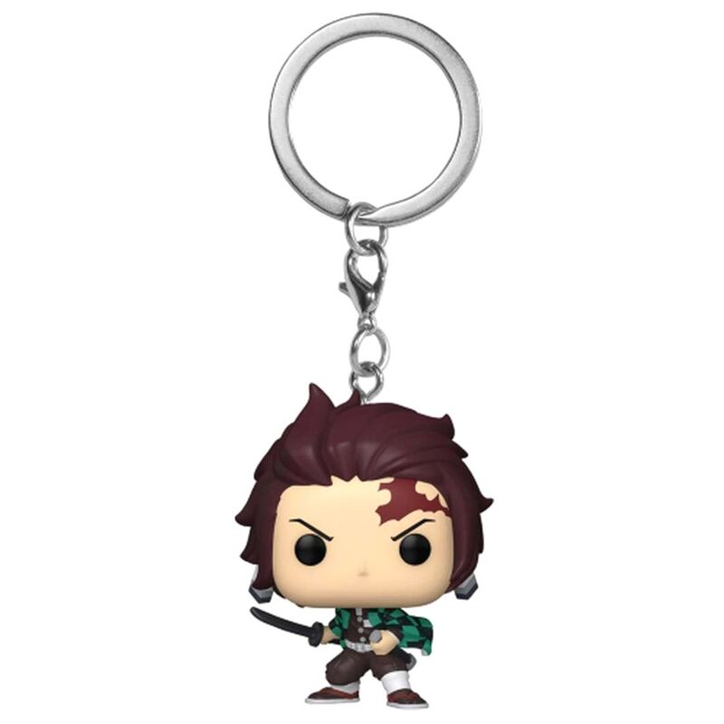 Funko Pocket Pop! Animation Demon Slayer Tanjiro 2-Inch Vinyl Figure Keychain