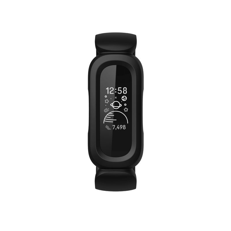 Fitbit Ace 3 Activity Tracker for Kids - Black/Red