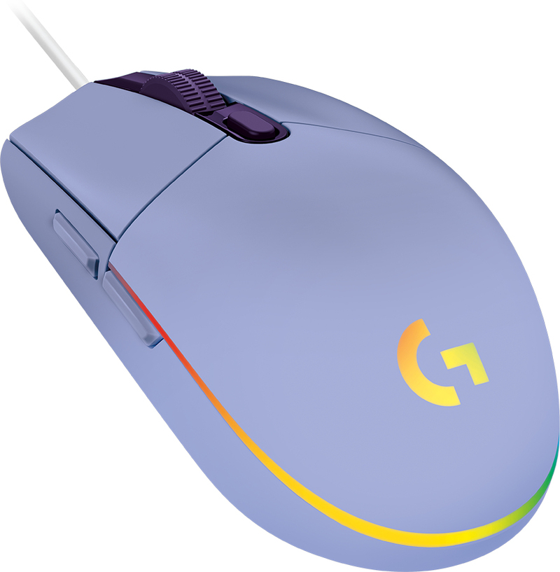 Logitech G G203 Lilac Lightsync Gaming Mouse