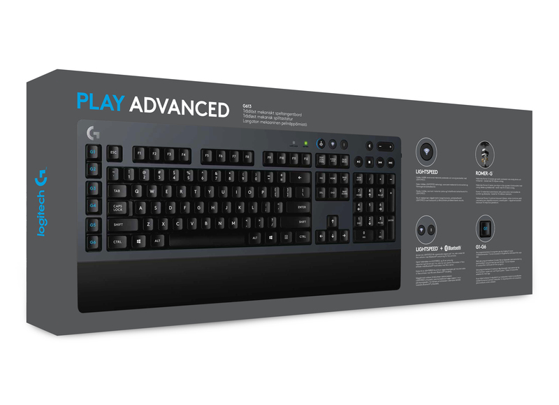 Logitech G G613 LIGHTSPEED Mechanical Wireless Gaming Keyboard