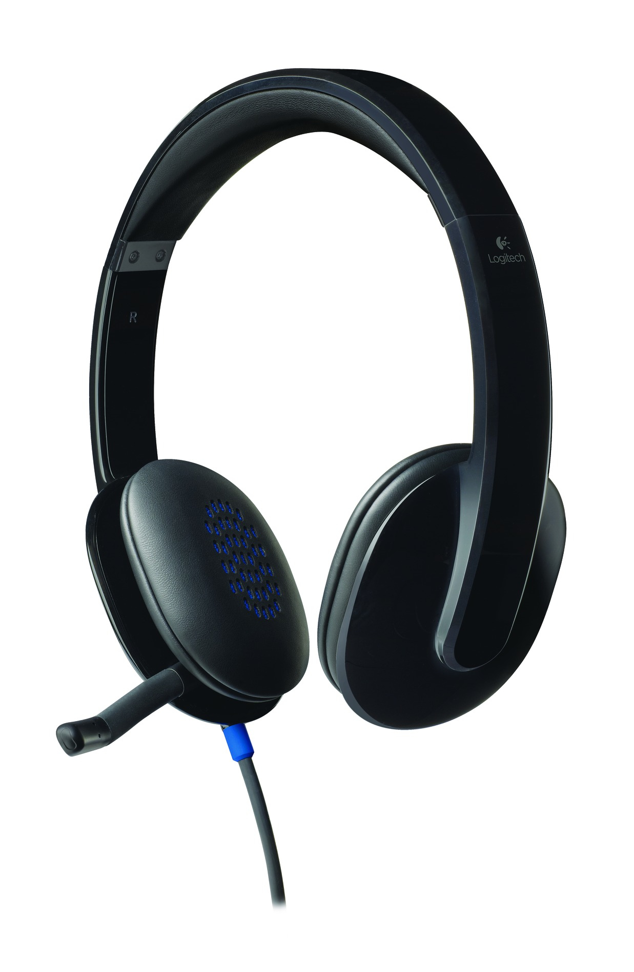 Logitech 981-000480 H540 USB Headset with Noise-Cancelling Mic