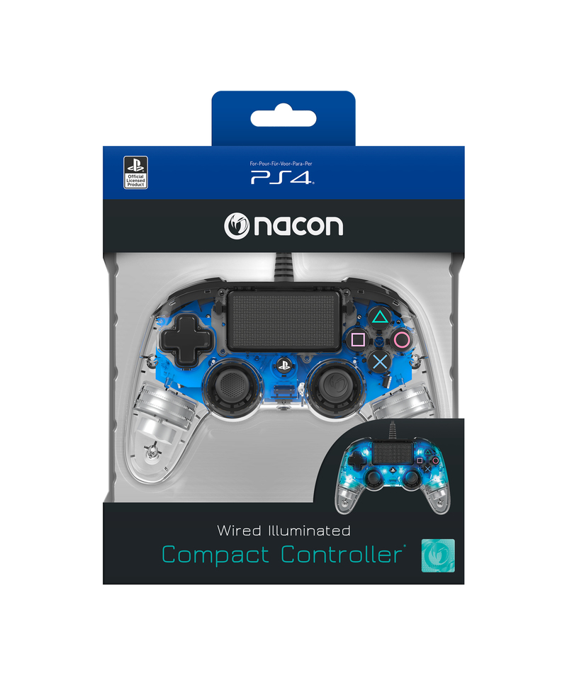 Nacon Light Blue Controller for PS4