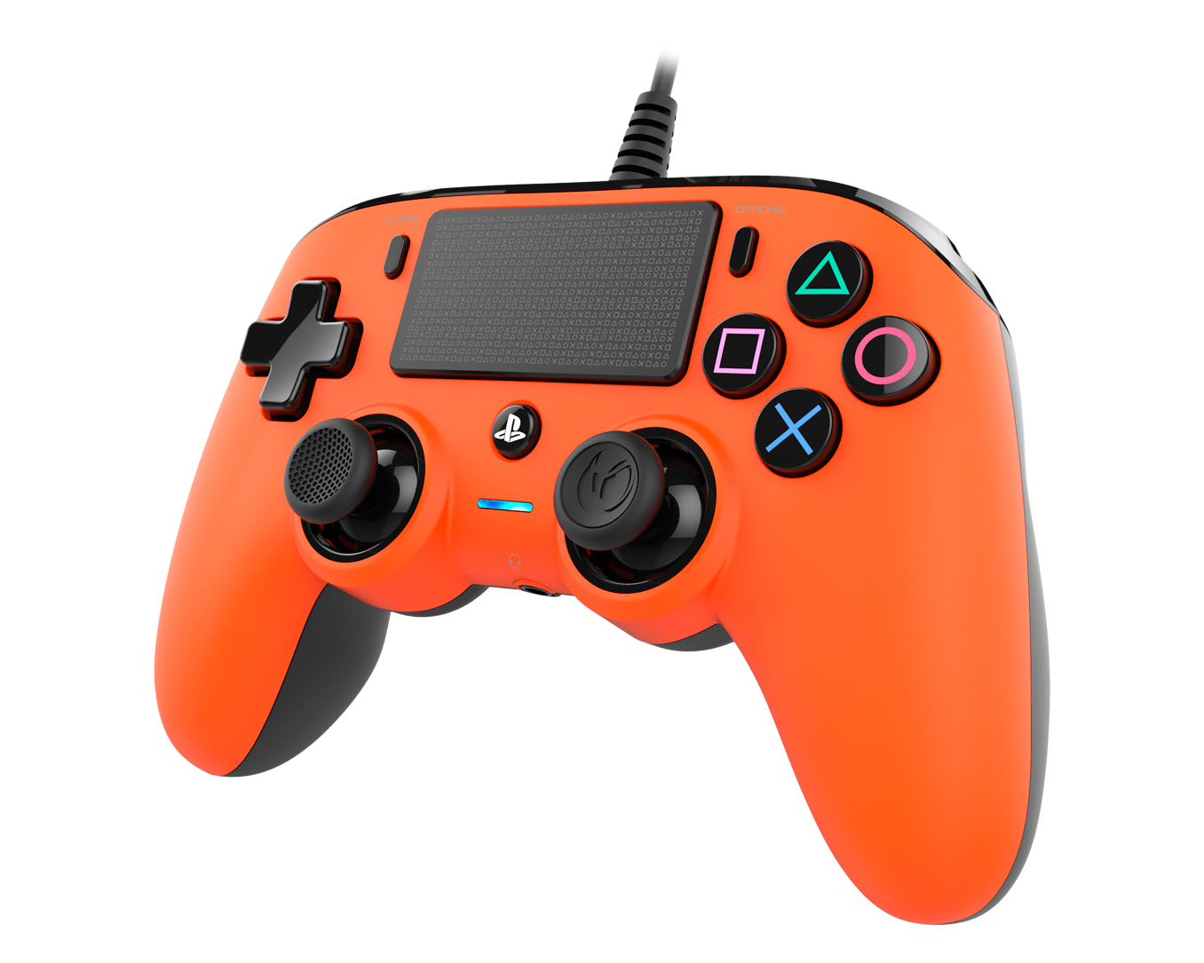 Nacon Wired Compact Controller Orange for PS4