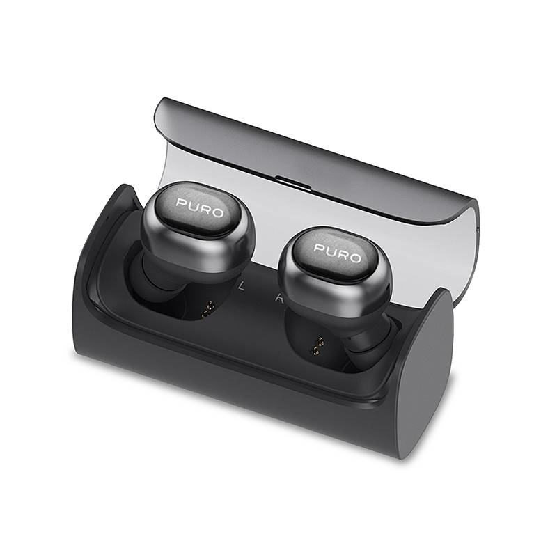 True Wireless with Charging Station Grey Stereo In-Ear Earphones