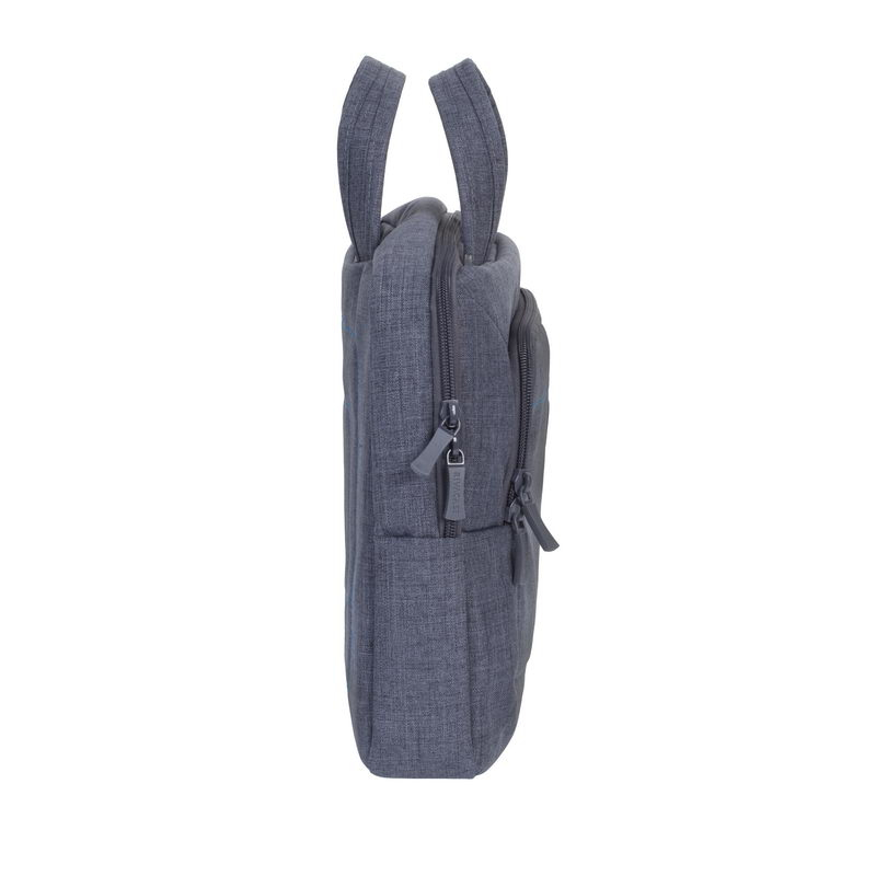 Rivacase 7520 Canvas Shoulder Bag Grey Laptop 13.3 Inch