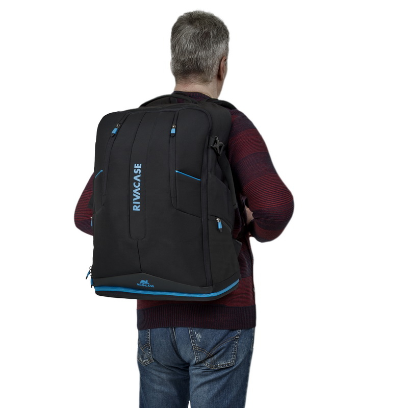 Rivacase 7890 Black Drone Backpack Large for Laptop up to 16-Inch