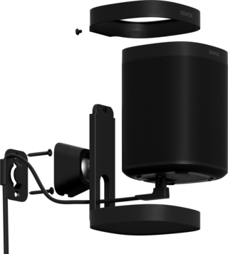 Sonos Mounts for One and Play 1 Speakers - Black (Pair)